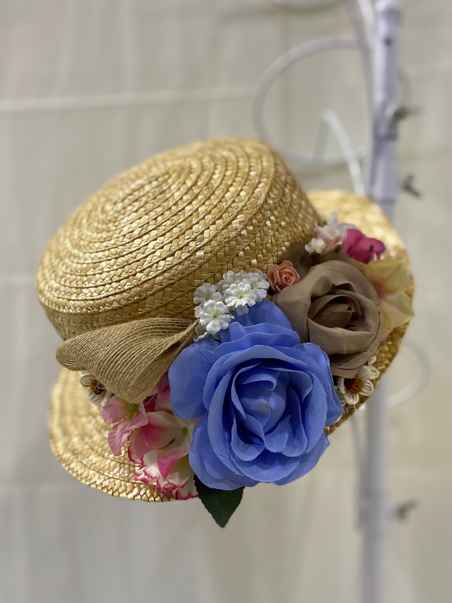 Canotier Cinta de encaje vintage