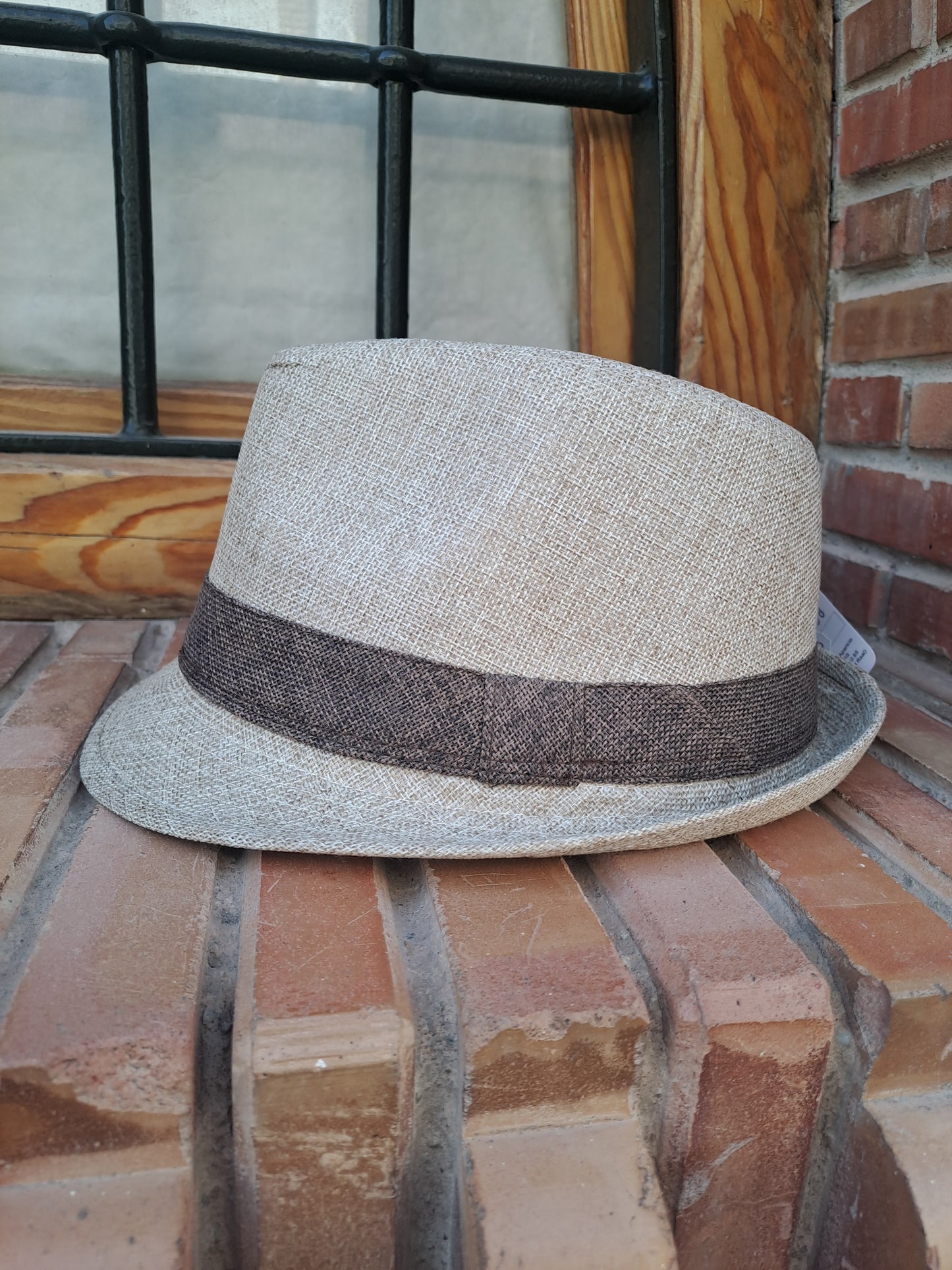 Sombrero con forro camel