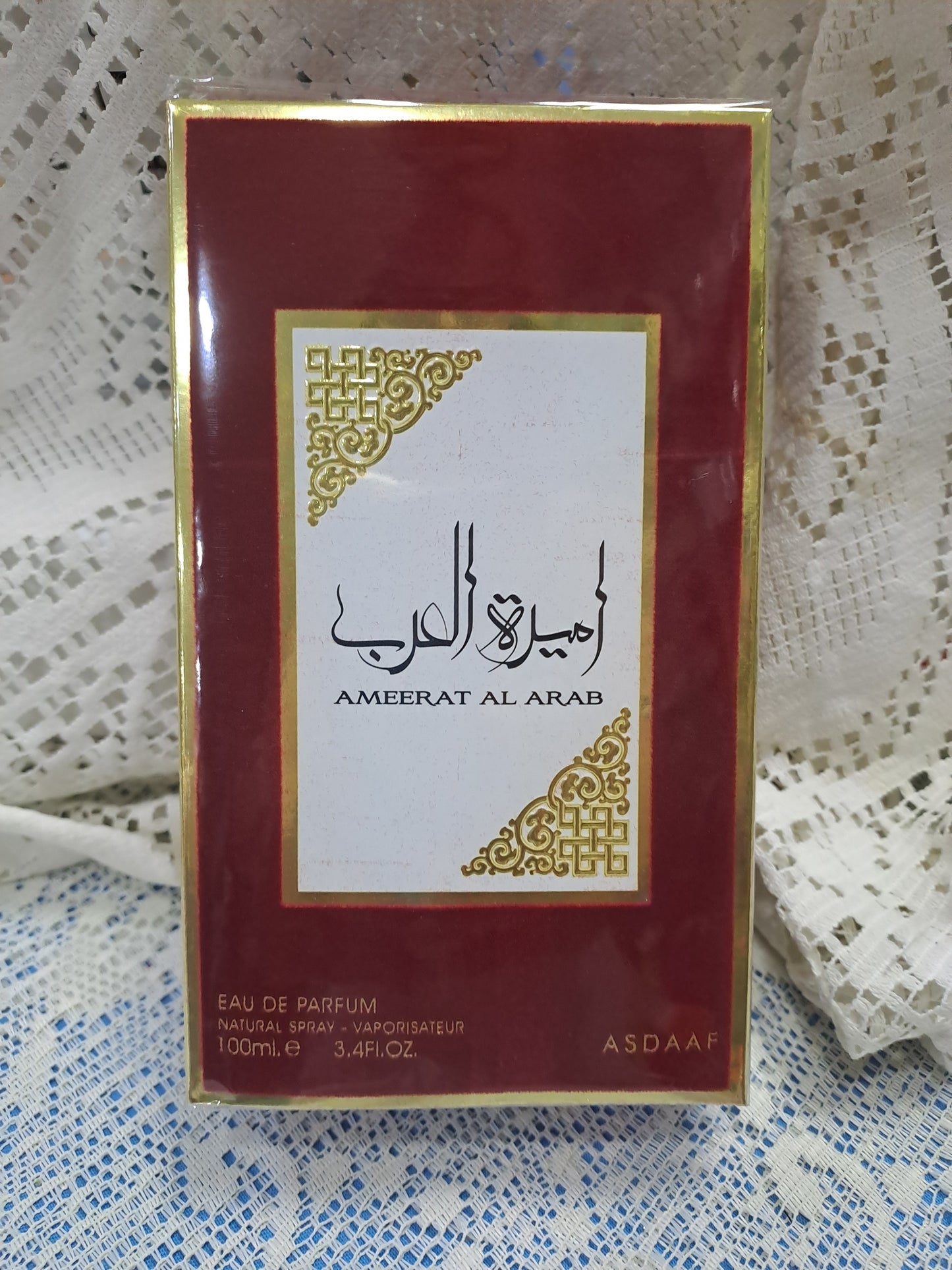 Perfume árabe princesa Arabia rojo Lataffa