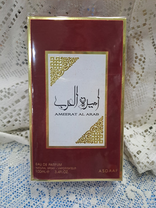 Perfume árabe princesa Arabia rojo Lataffa