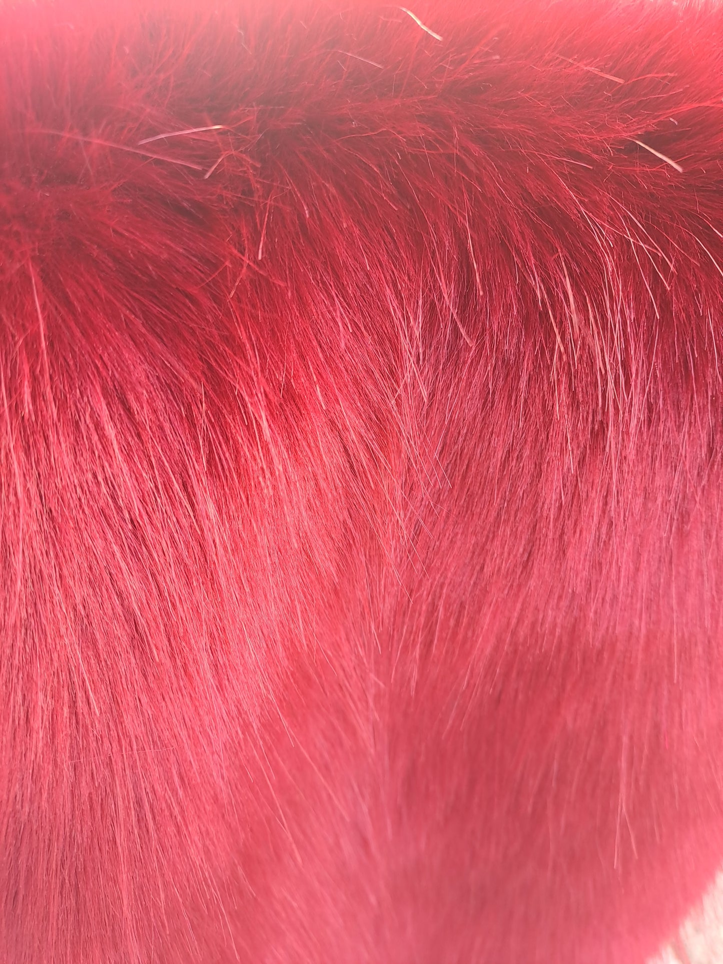 Estola pelo largo burdeos