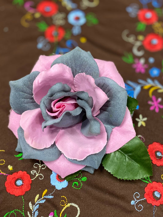 Rosa Gris y Rosa Claro Grande